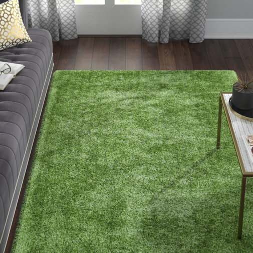 Willa Arlo Interiors Caine Lime Green Area Rug & Reviews Wayfair